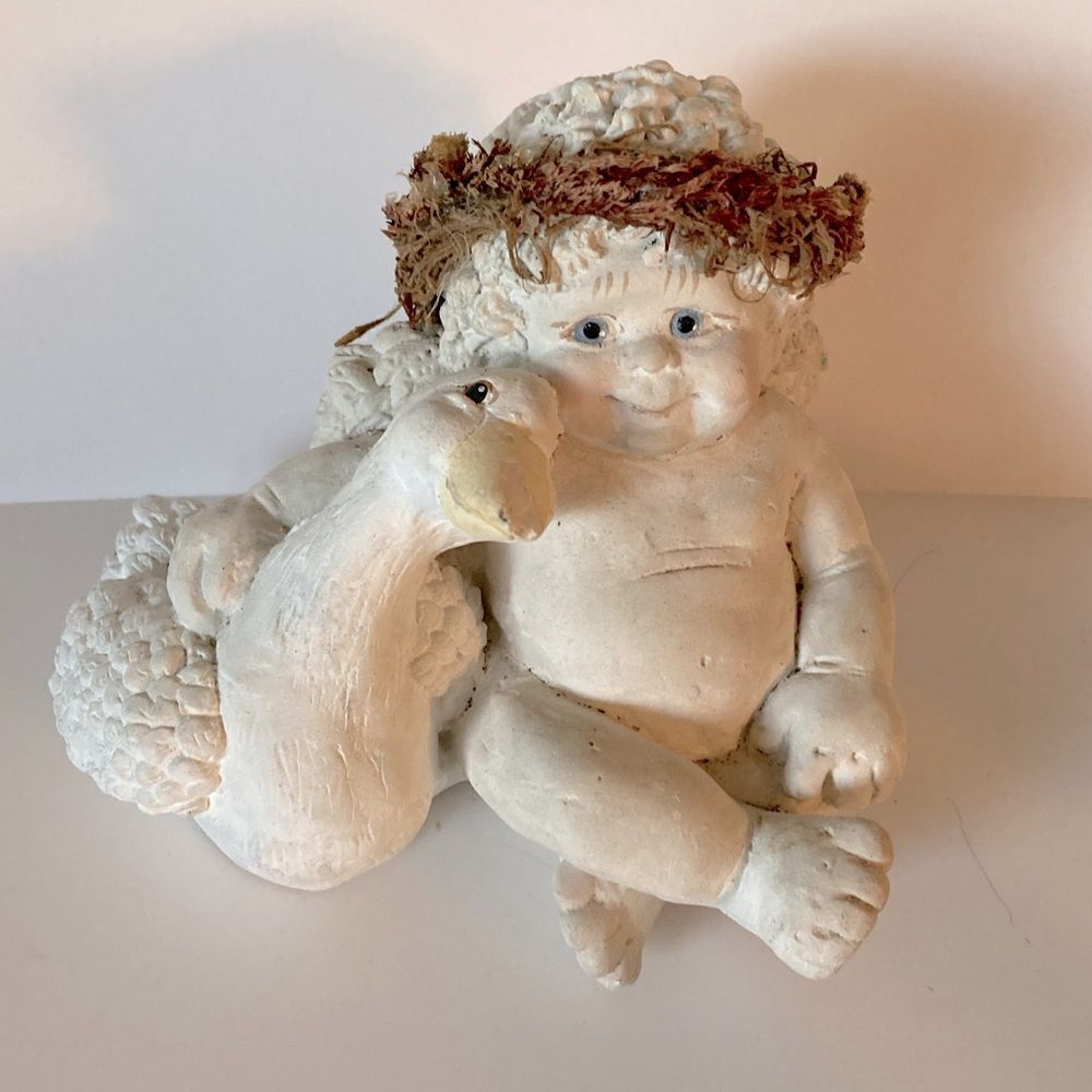 Vintage Dreamsicles 1993 Me and My Shadow  Retired Dreamsicle Collectible Statue